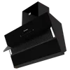 Faber Zenith FL HC SC BK 90cm Ducted Chimney with Odor Sensor (Black) - 1400m3/hr Auto Clean Wall Mount