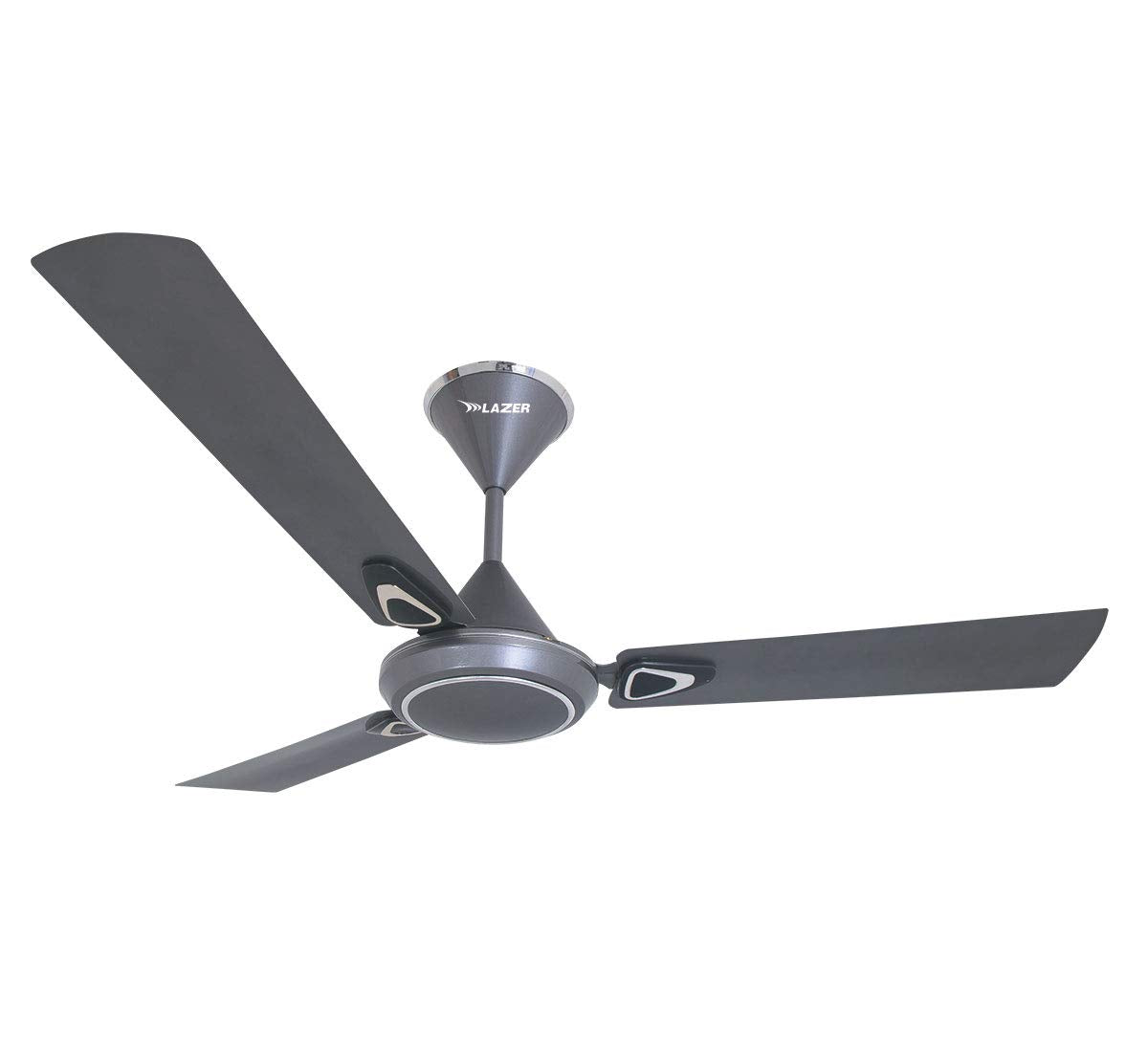 Lazer Euro (Sweep-1200 mm, 425-RPM) 3 Blade Ceiling Fan Rich Grey
