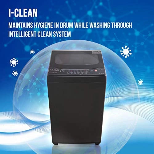 Lloyd 7.0 Kg Fully automatic Top Load Washing Machine (Insta Wash, LWMT70GI1, Dark Grey, Ultra Cube Wash Technology)