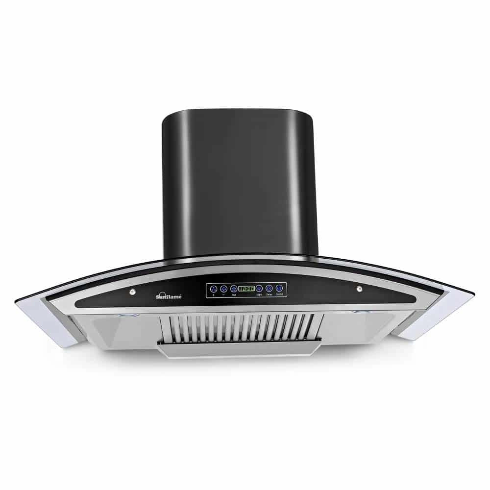 Sunflame Chimney Innova 90 Auto Clean DX BK Gesture Control