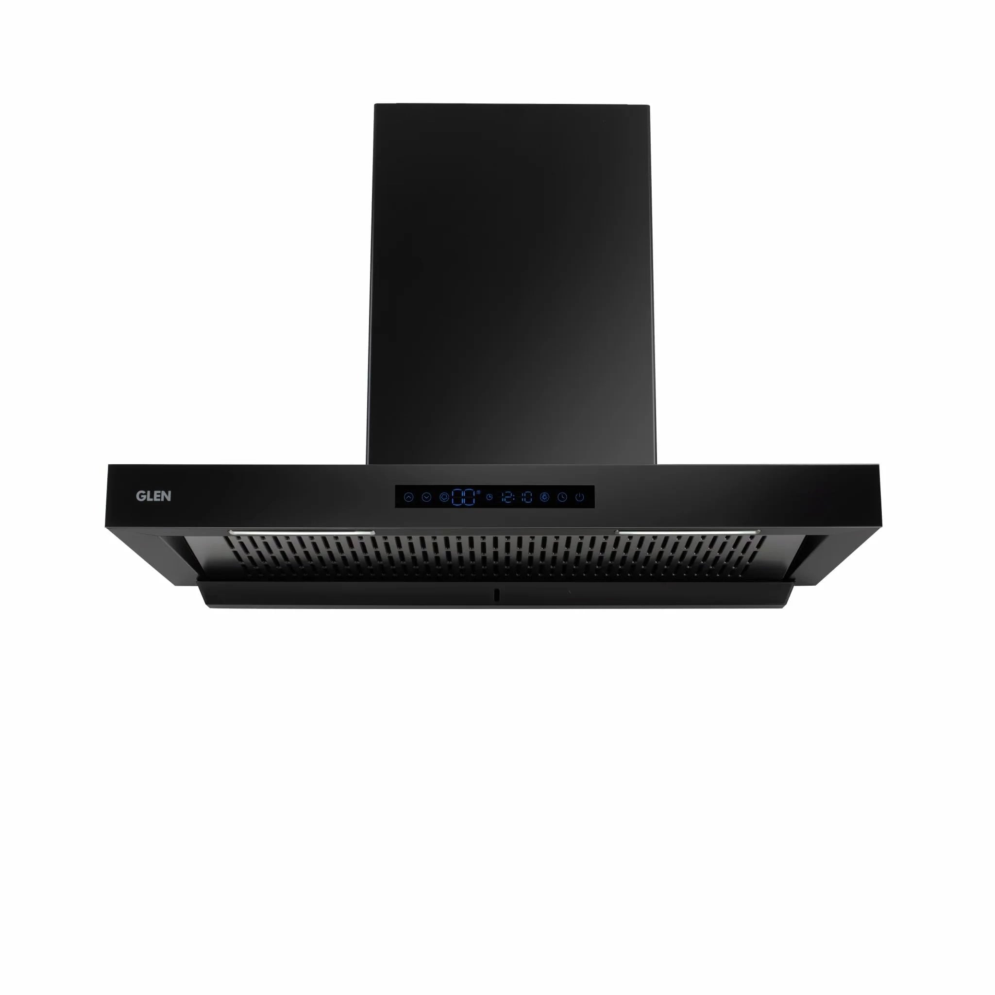 Glen Auto Clean Filterless Chimney with 1 Year on product & 12 Year on motor, Inverter Technology, BLDC Motor 1400 m3/h - Black (6053 BL BLDC AC) (60cm)