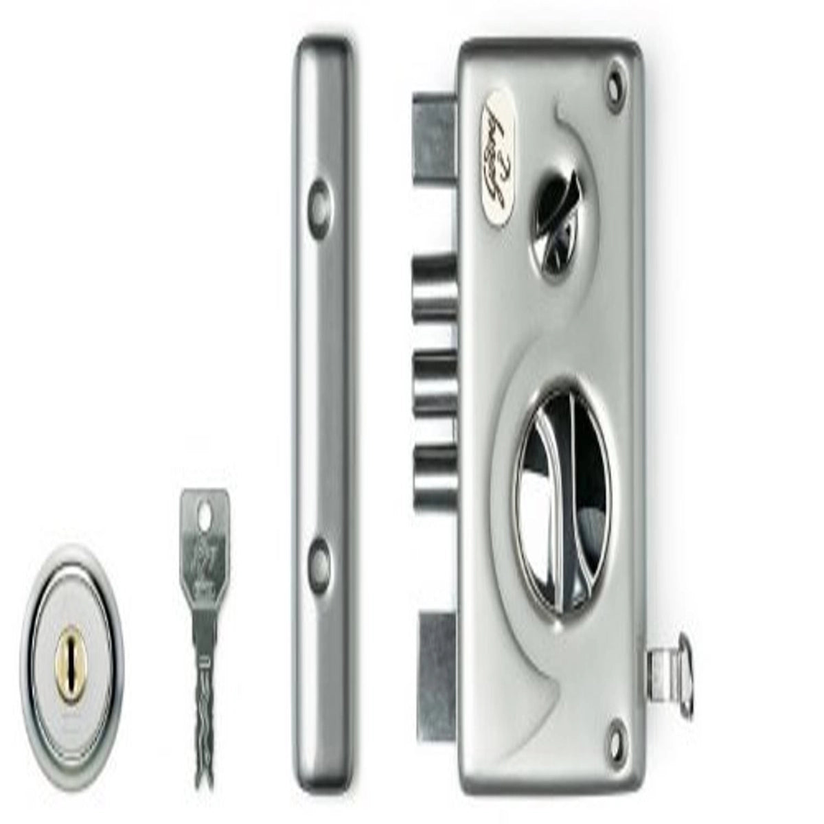 Godrej Door locks Pentabolt 1CK DB Satin Nickel 3346