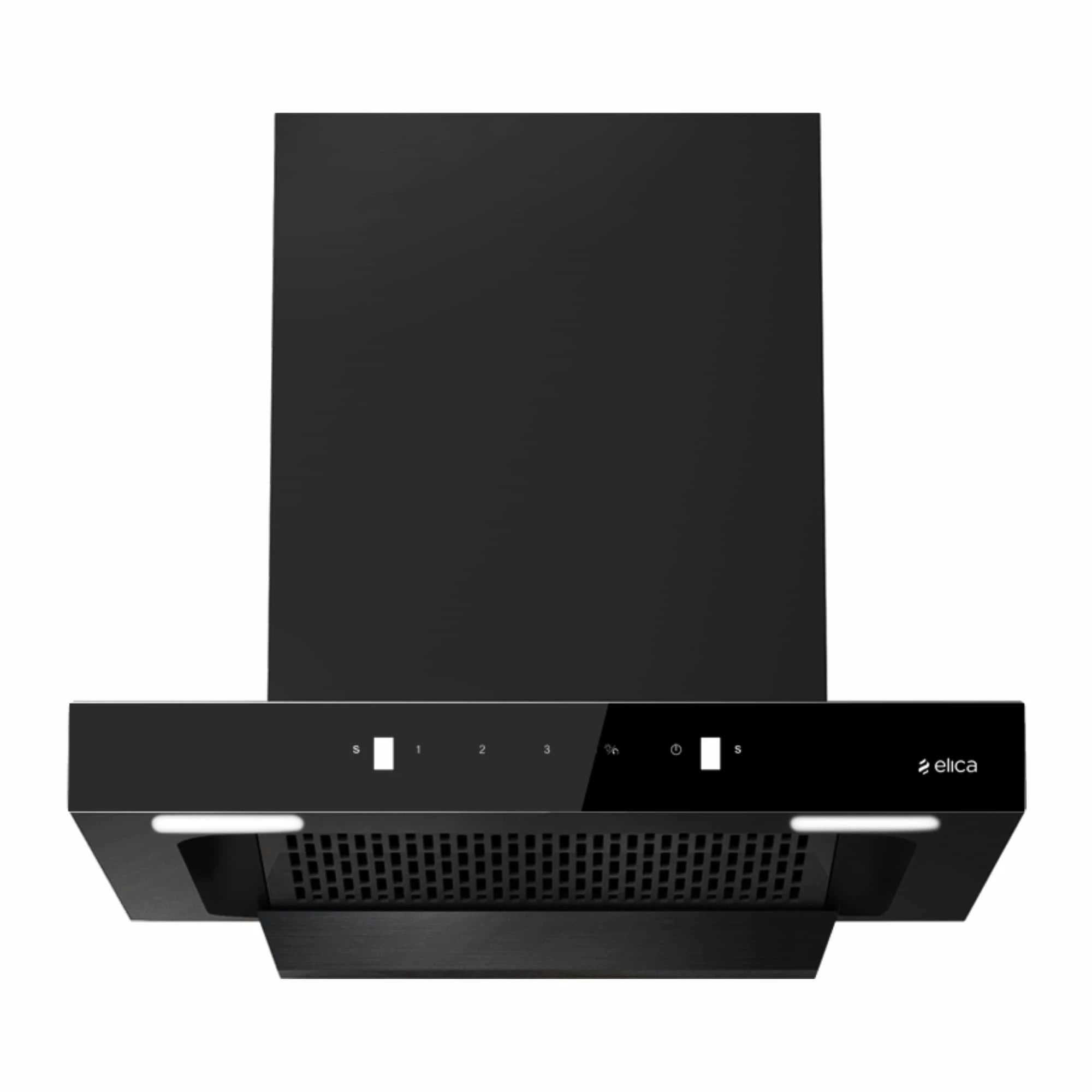 Elica 60 cm 1310 m3/hr Filterless Autoclean Kitchen Chimney (FL 600 SPT HAC MS NERO, Touch + Motion Sensor Control, Black)