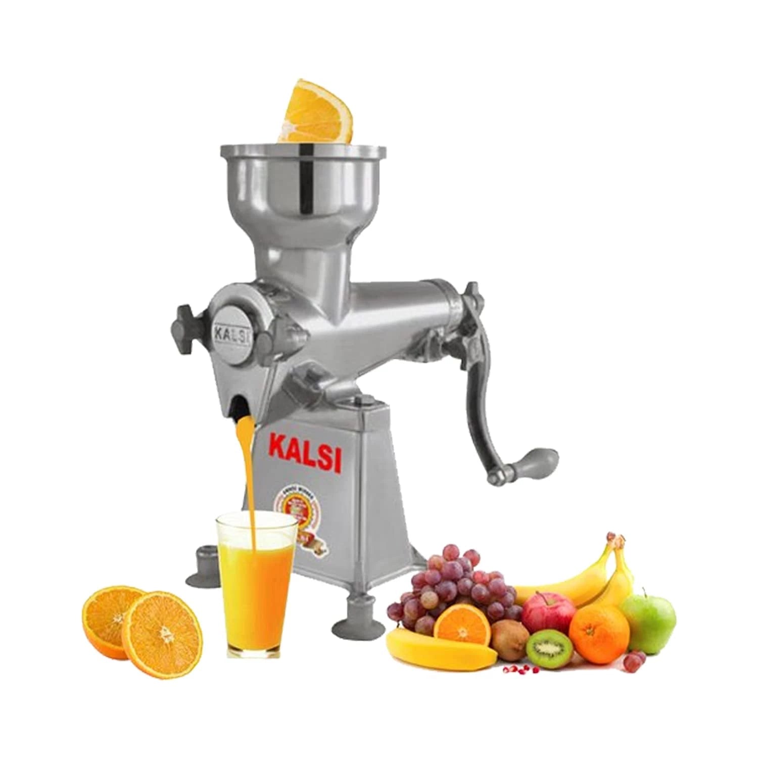 Kalsi Manual Juicer No-6 Silver/Black
