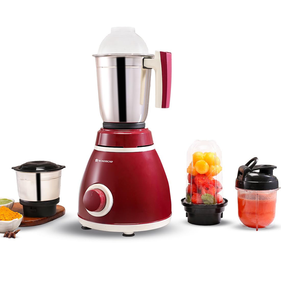 Wonderchef Acura Plus 63154978 500 W 4 Jar Mixer Grinder