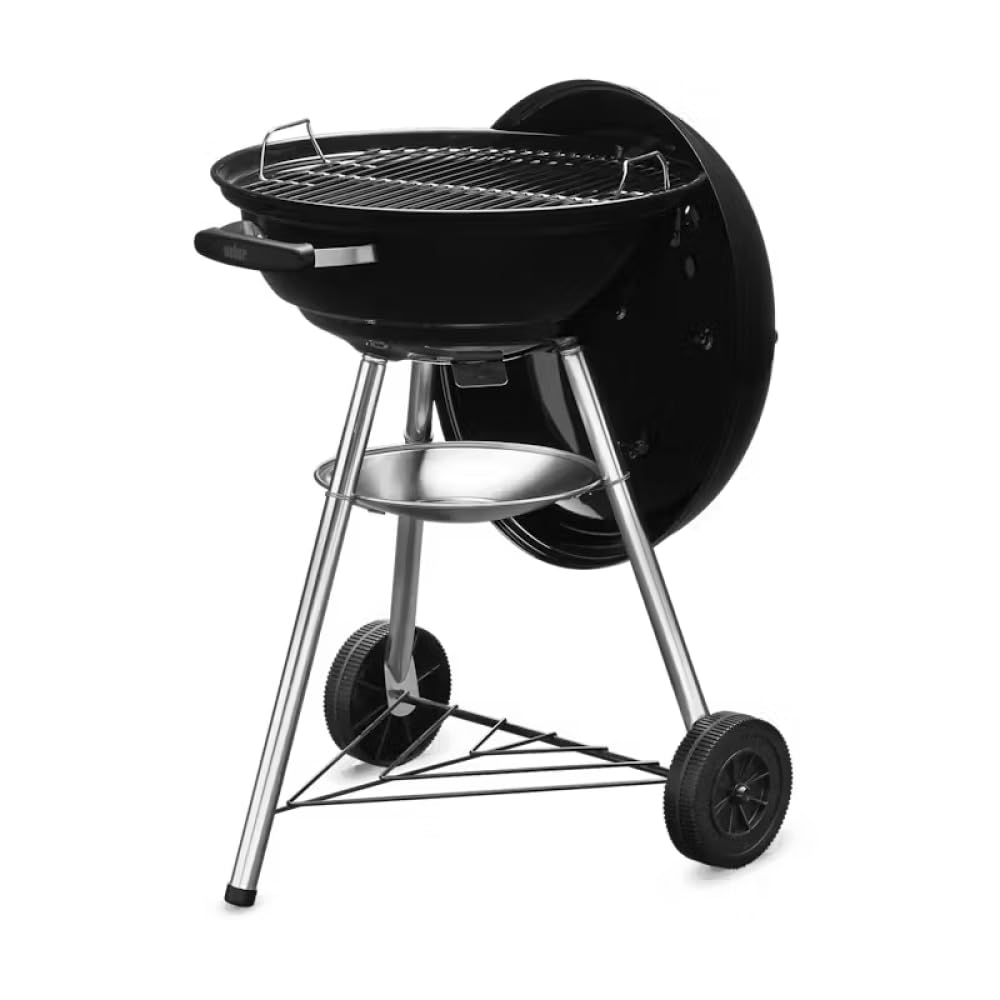 Weber 47Cm Compact Grill W/Therm Charcoal Black Asia