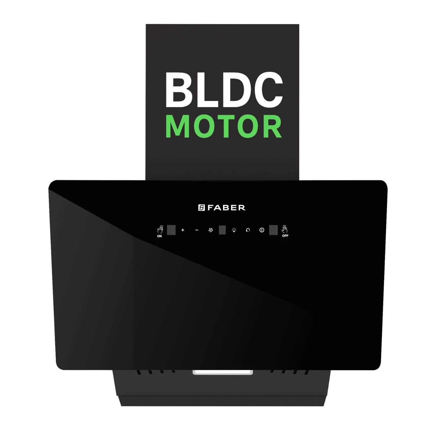 Faber Hood Trendy 75cm 1500 m³/hr BLDC Autoclean Slant Shape Chimney | Built In Oil Collector | Touch & Gesture Control | 12Yr Motor,2Yr Comprehensive Warranty by Faber | TRENDY IN BLDC HCSCFL BK 75