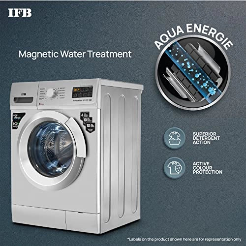 IFB 6 Kg 5 Star Front Load Washing Machine 2X Power Dual Steam (NEO DIVA SXS 6010, Silver, Hard Water Wash)