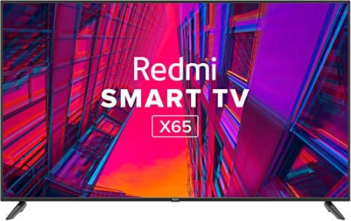 Redmi 164 cm (65 inches) 4K Ultra HD Android Smart LED TV X65 (Black)