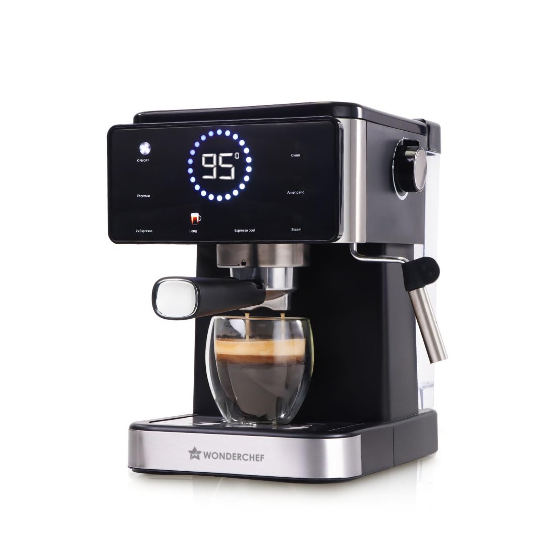 Wonderchef Rinaldi Espresso 20 Bar 1.5 L Coffee Maker