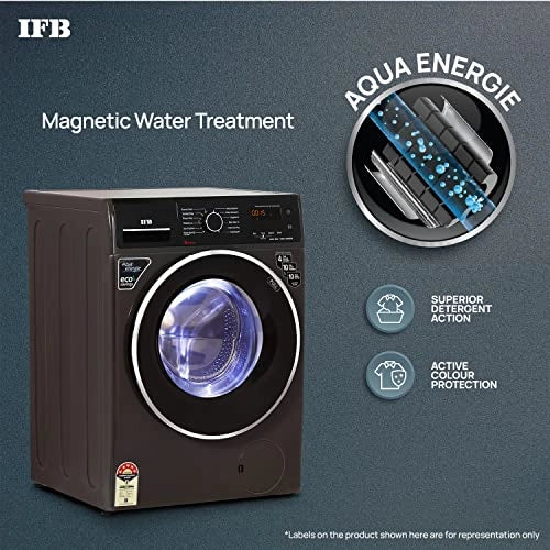 IFB 7 Kg 5 Star Front Load Washing Machine 2X Power Dual Steam (ELITE MXS 7012, Mocha, Hard Water Wash)