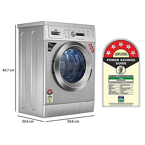 IFB 6 Kg 5 Star Fully Automatic Front Loading Washing Machine (Diva Aqua SX, Silver, Express wash)
