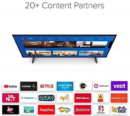 Mi 138.8 cm (55 Inches) 4K Ultra HD Android Smart LED TV 4X (Black)