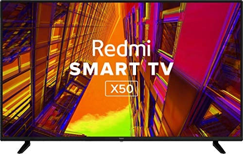 Redmi 126 cm (50 inches) 4K Ultra HD Android Smart LED TV X50 (Black)