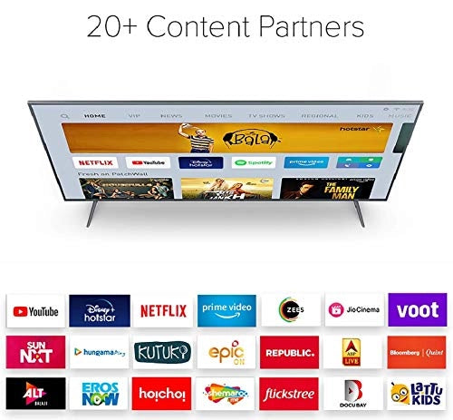 Mi 125.7 cm (50 Inches) 4K Ultra HD Android Smart LED TV 4X (Black)