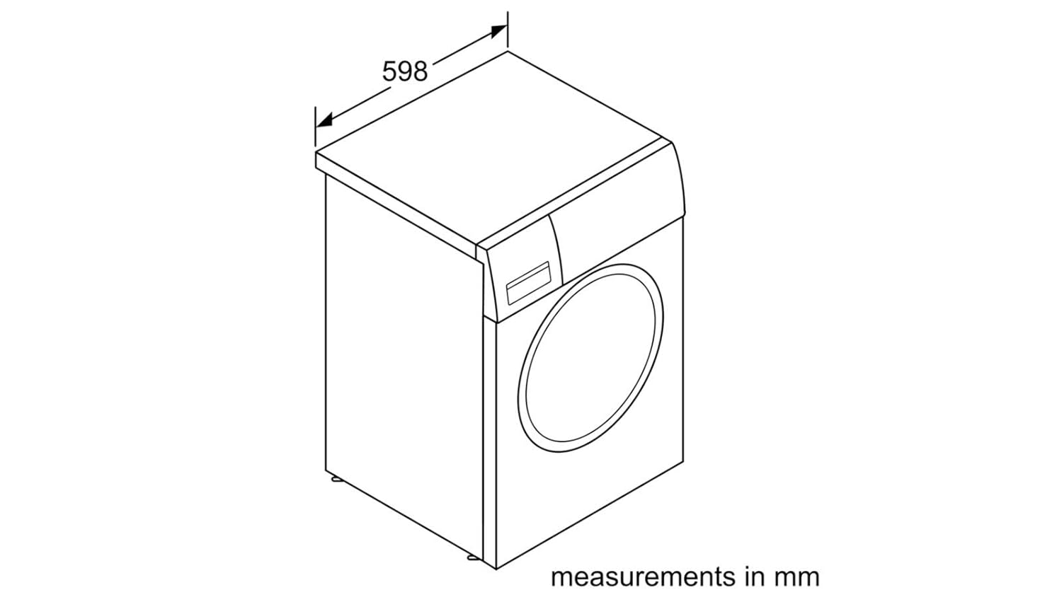 சீமென்ஸ் iQ500 சலவை இயந்திரம், முன் ஏற்றி 8 கிலோ 1400 rpm WM14T469IN