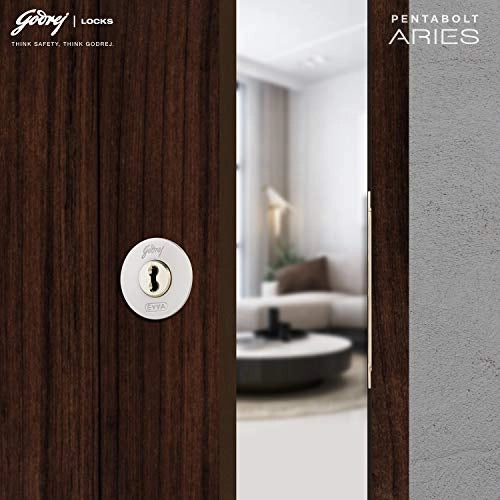 Godrej Door locks Pentabolt Aries 2C DB Vegas Gold 6364