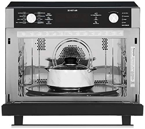 Panasonic 34 L Convection Microwave Oven (NN-CD86JBFDG, Black, With Starter Kit)