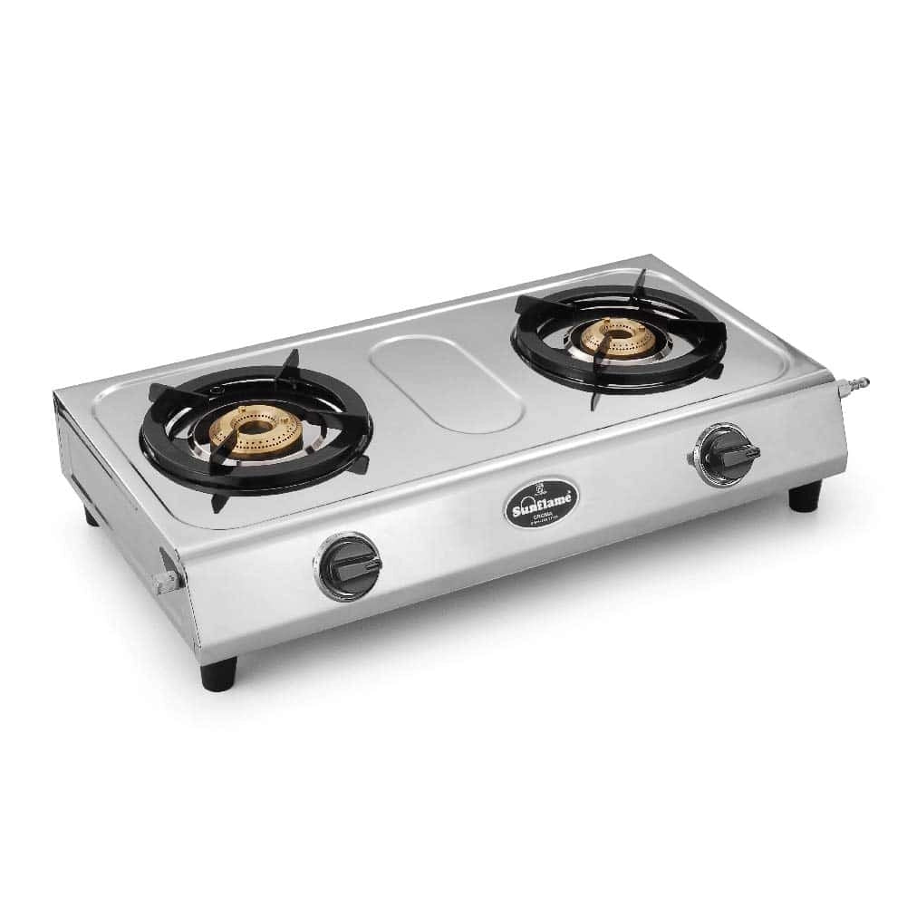 SUNFLAME LPG Stove Croma 2B SS