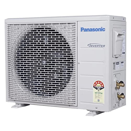 Panasonic 1 Ton 5 Star Split Inverter AC - White (CS/CU-ZU12YKY, Copper Condenser) 2022 Model