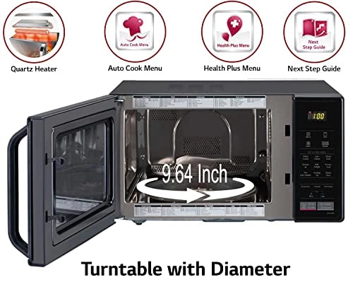LG 21 L Convection Microwave Oven (MC2146BV, Black)