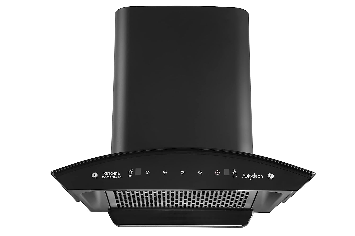 Kutchina Kitchen Chimney ROMANIA 60 cm a chimni for Kitchen autoclean Function and a Chimney with 60 cm autoclean Technology with 1200 Suction Capacity Best Suited as Kitchen Chimney for Home
