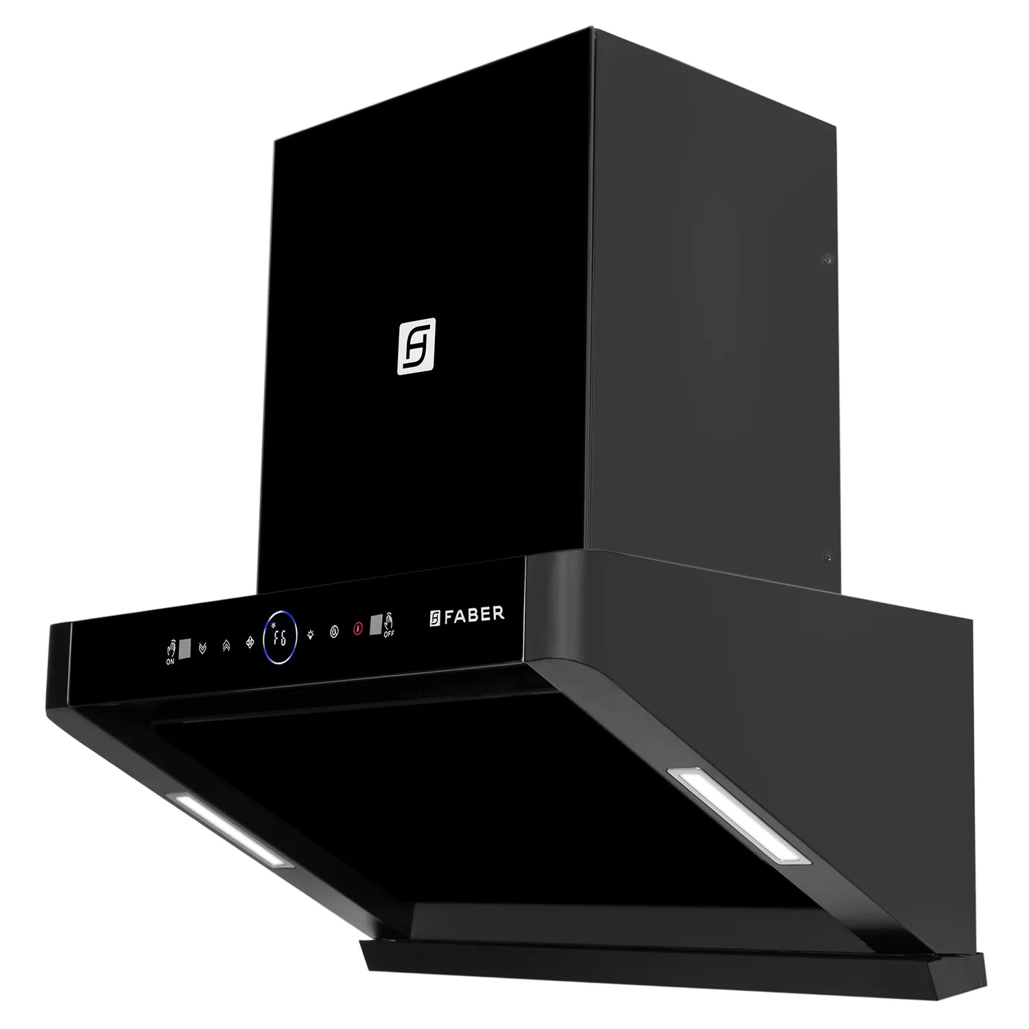 Faber 60 Cm Autoclean Filterless Kitchen Chimney - HOOD APOLLO FL HC BLDC BK IN