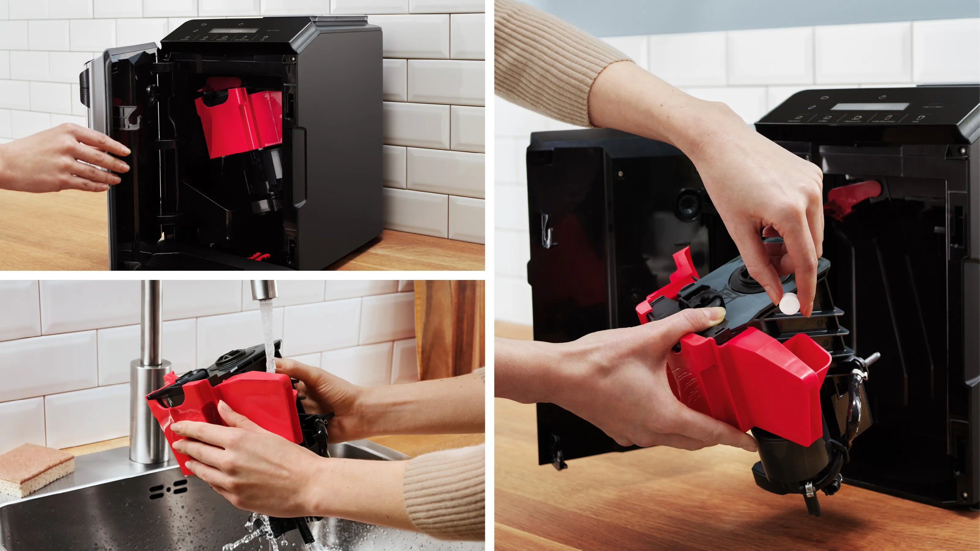 Bosch TIE20301IN Series 2 Fully automatic coffee machine VeroCafe Silk Silver, Removable water tank