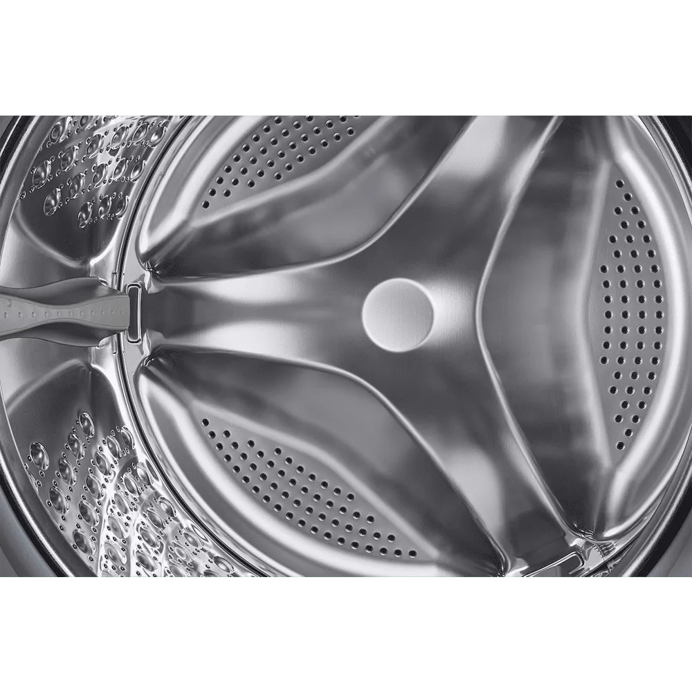 Samsung 12/7 kg Fully Auto Front Load Washer, WD12FB8B94GB, Black