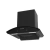 Faber Enigma BLDC HC SC FL BK 60cm 1600m3/hr Ducted Auto Clean Wall Mounted Chimney with Gesture Control (Black)
