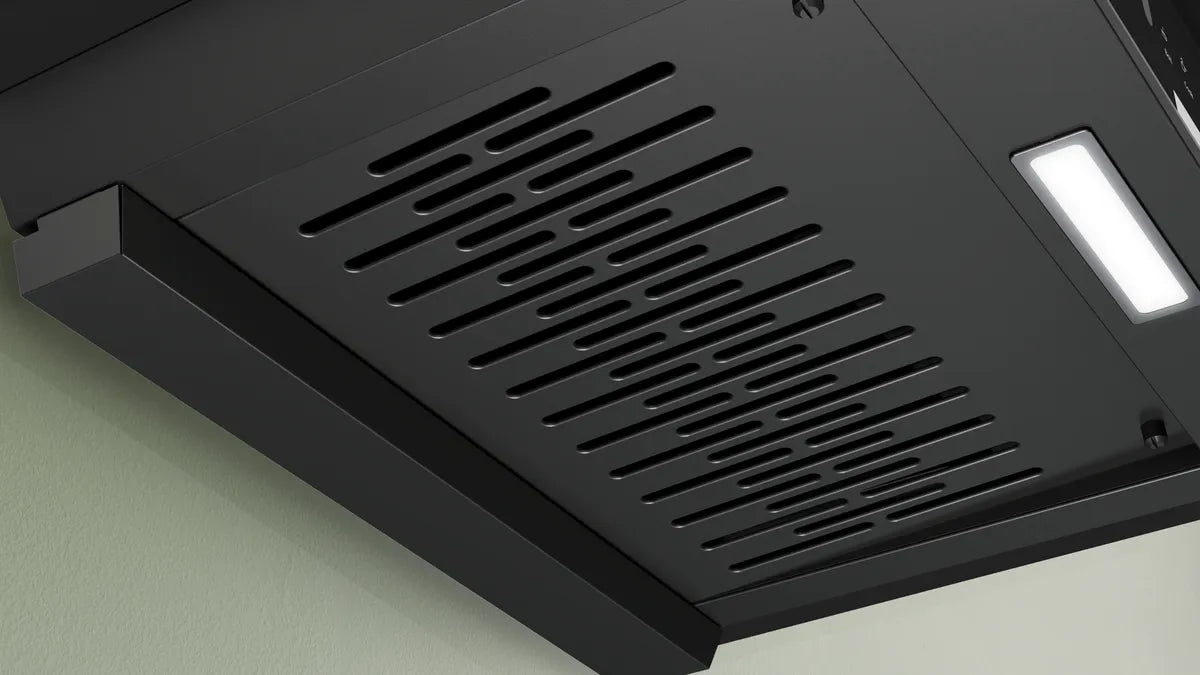 Bosch 60cm Black Chimney Wall-Mounted Cooker Hood - dwA68IJ60I