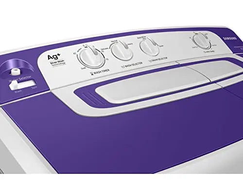 Samsung 8.19 kg Semi-Automatic Top Loading Washing Machine (WT82M4000HB/TL, Light Grey)