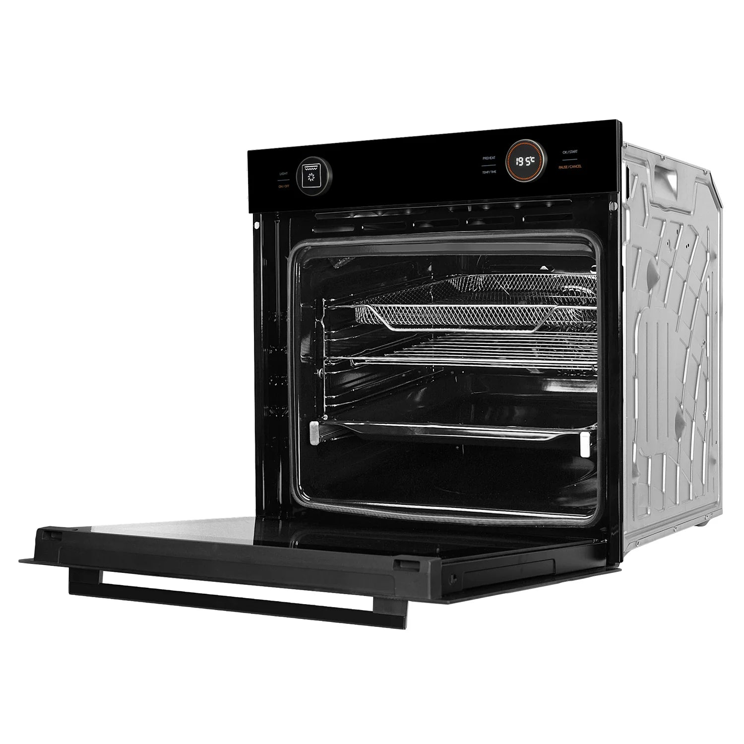 Faber FBIO 81L 10F DIGI BK Built-in Oven 81L: Sleek and Spacious