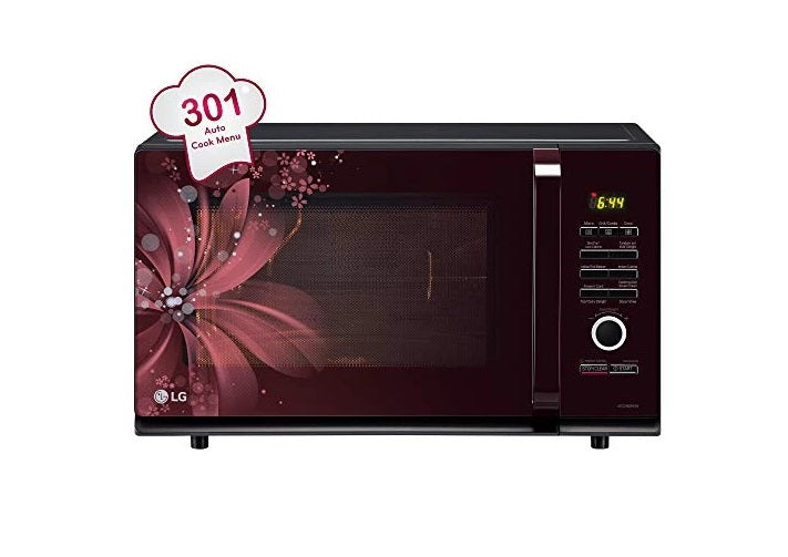 LG 32 L கன்வெக்ஷன் மைக்ரோவேவ் ஓவன் (MC3286BRUM, கருப்பு, ஸ்டார்டர் கிட் உடன்)