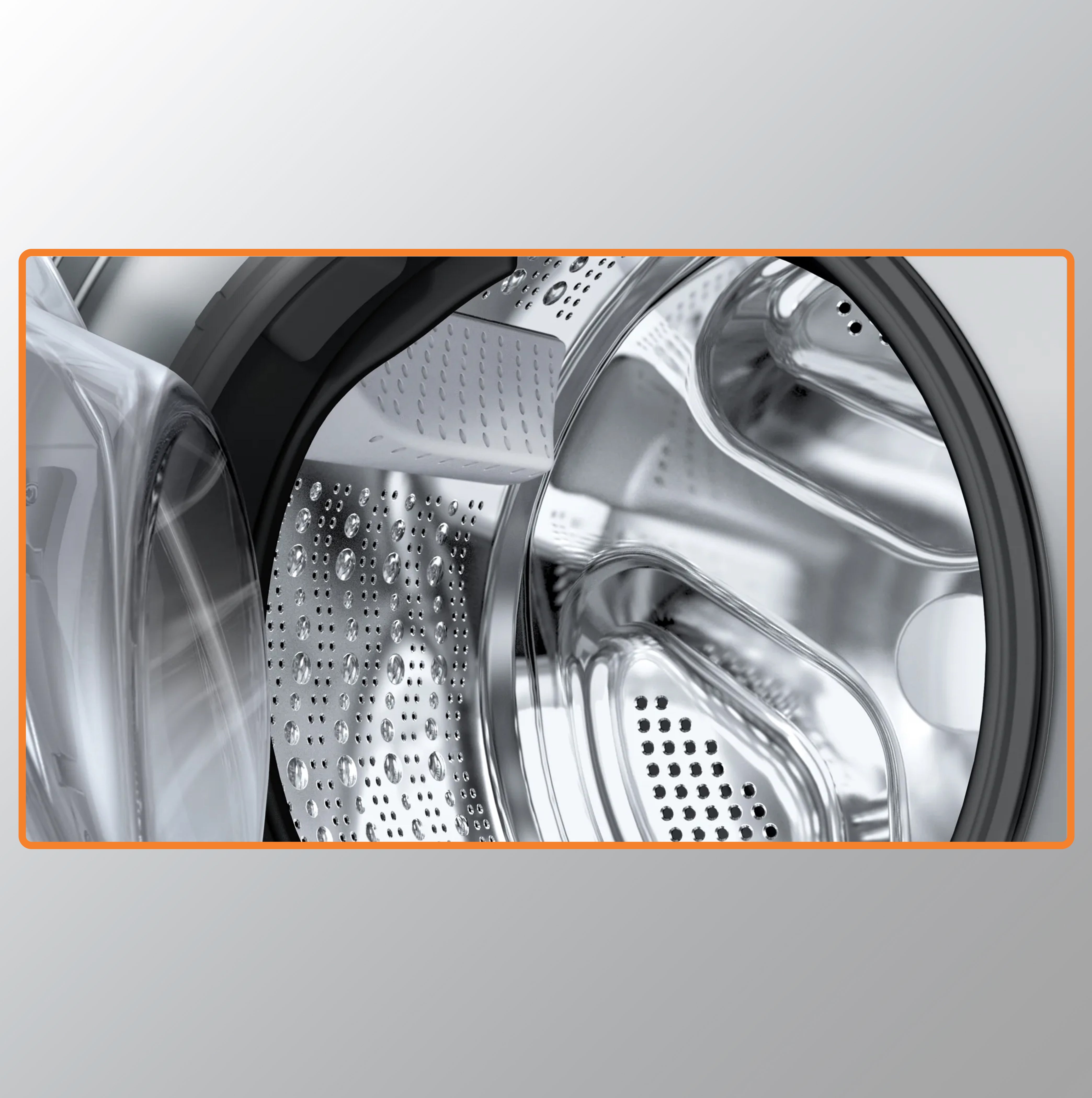 Bosch 10.5/6 KG Inverter Front Load Washer Dryer with LED TOUCH DISPLAY (WNA264U9IN,Silver)