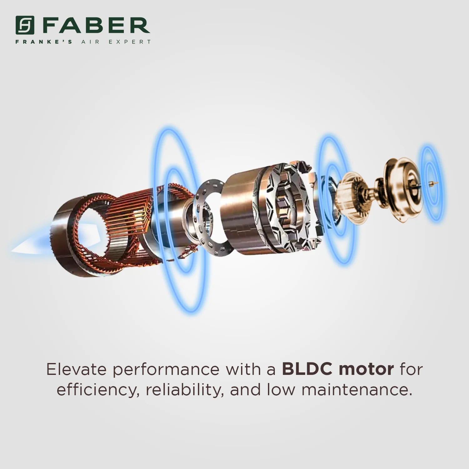 Faber BLOOM BLDC SC FL BK IN 90 Island Chimney - Sleek & Efficient Kitchen Ventilation