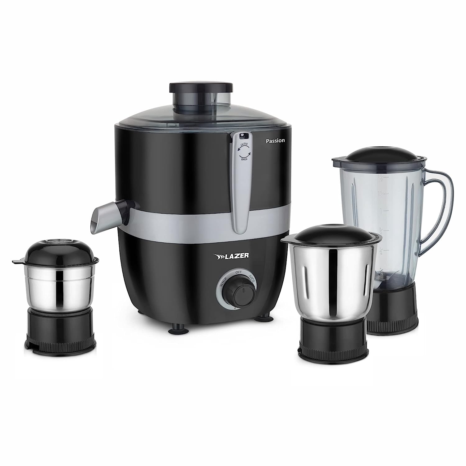 Lazer Passion 3 jars 500W Juicer Mixer Grinder