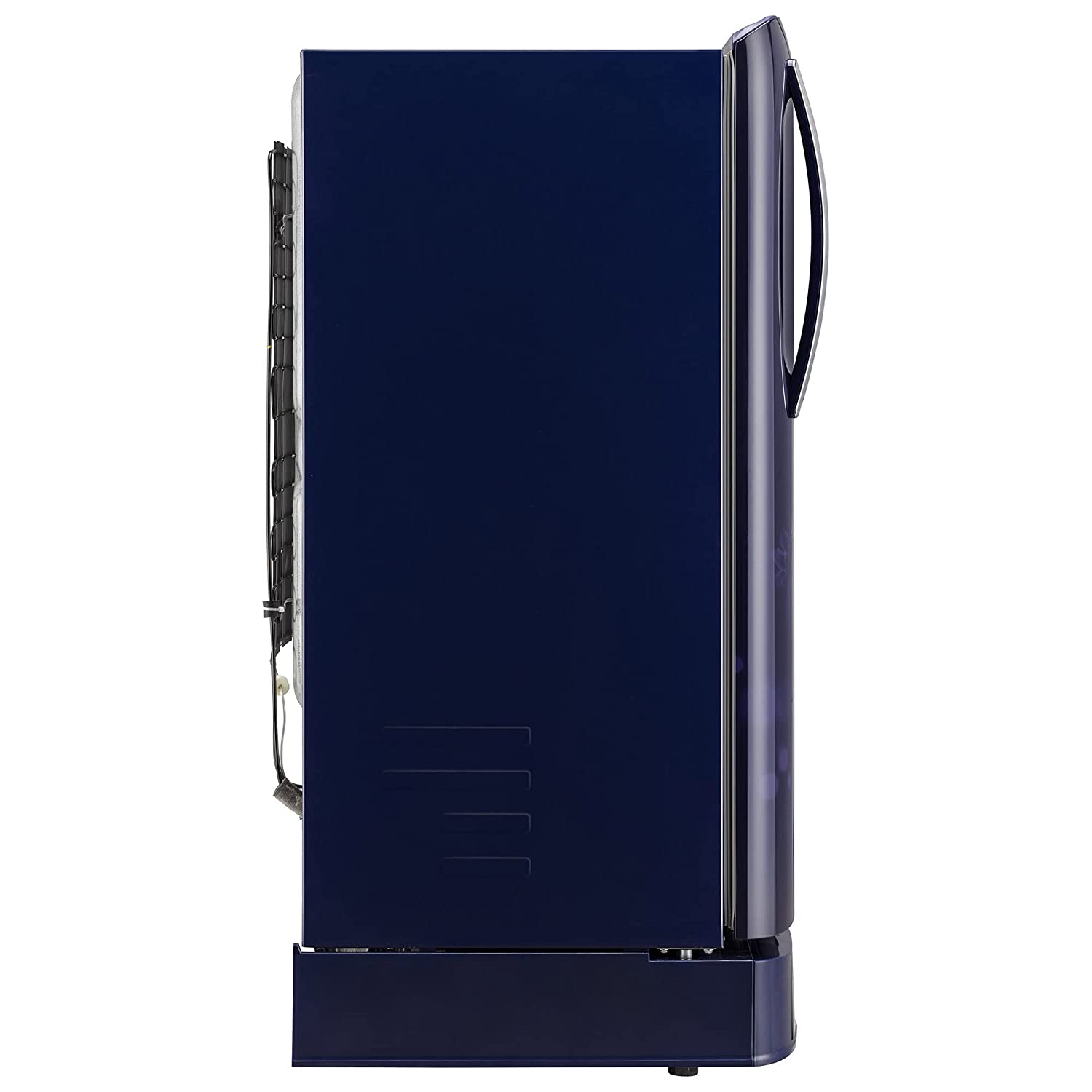LG 204 L 5 Star Inverter Direct-Cool Single Door Refrigerator (GL-D211HBEZ, Blue Euphoria, Base stand with drawer & Fast Ice Making)