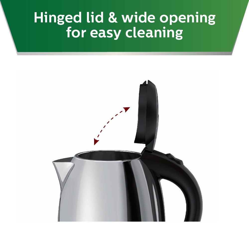 Philips HD9303/02 1.2-Litre Electric Kettle, Silver
