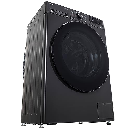 LG 9 Kg (Wash) / 5 Kg (Dry), Ai Direct Drive Technology, Steam, TurboWash & Wi-Fi Fully Automatic Front Load Washer Dryer (FHD0905SWM, Intelligent & Convenient Fabric Care, Allergy Care, Midd