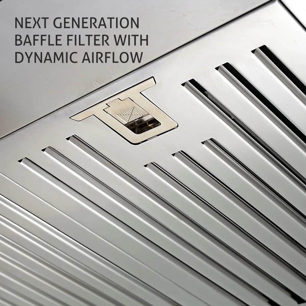Glen 6055 SS 90 cm 1250 m??/h 90 cm chimney Push Button