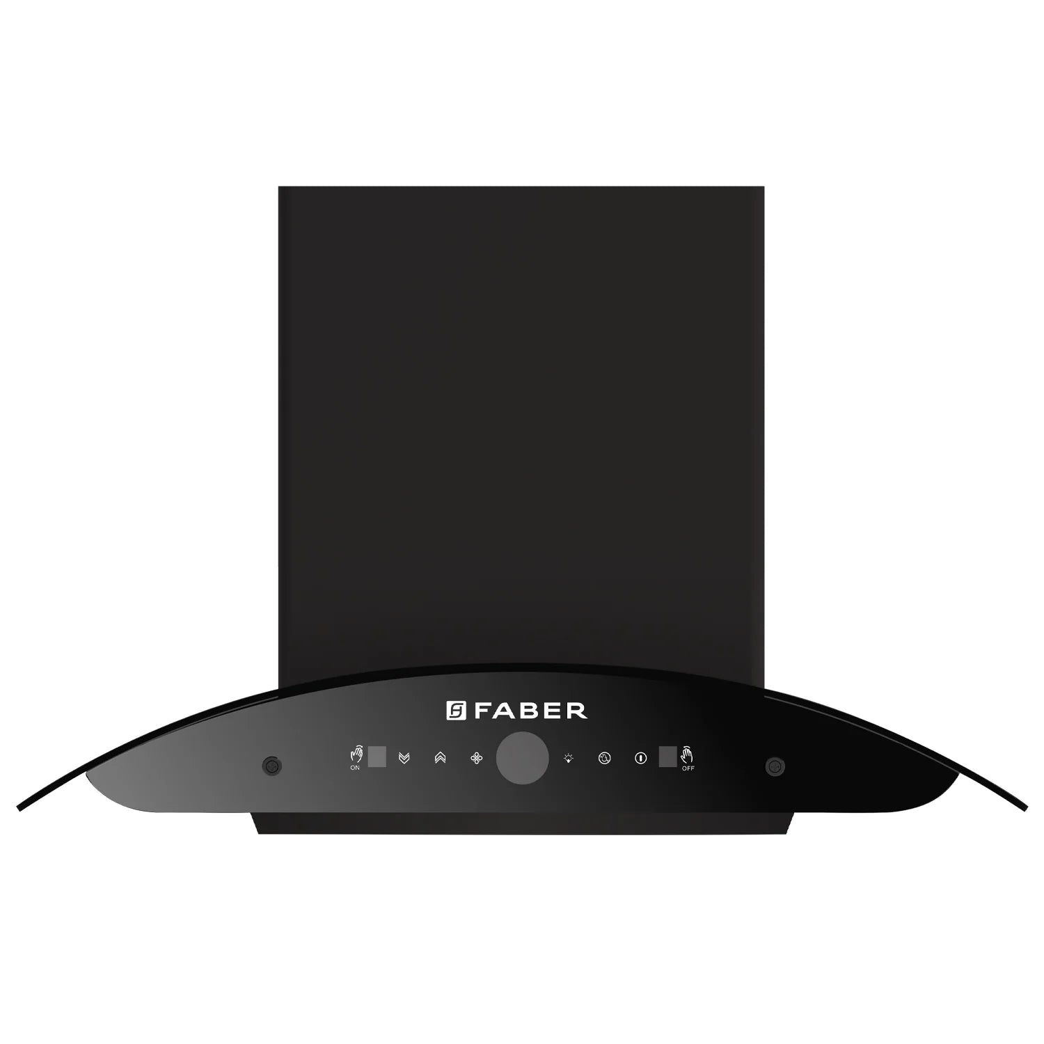 Faber 90 Cm Autoclean Filterless Kitchen Chimney - HOOD MYSTIC HC SC FL BK IN