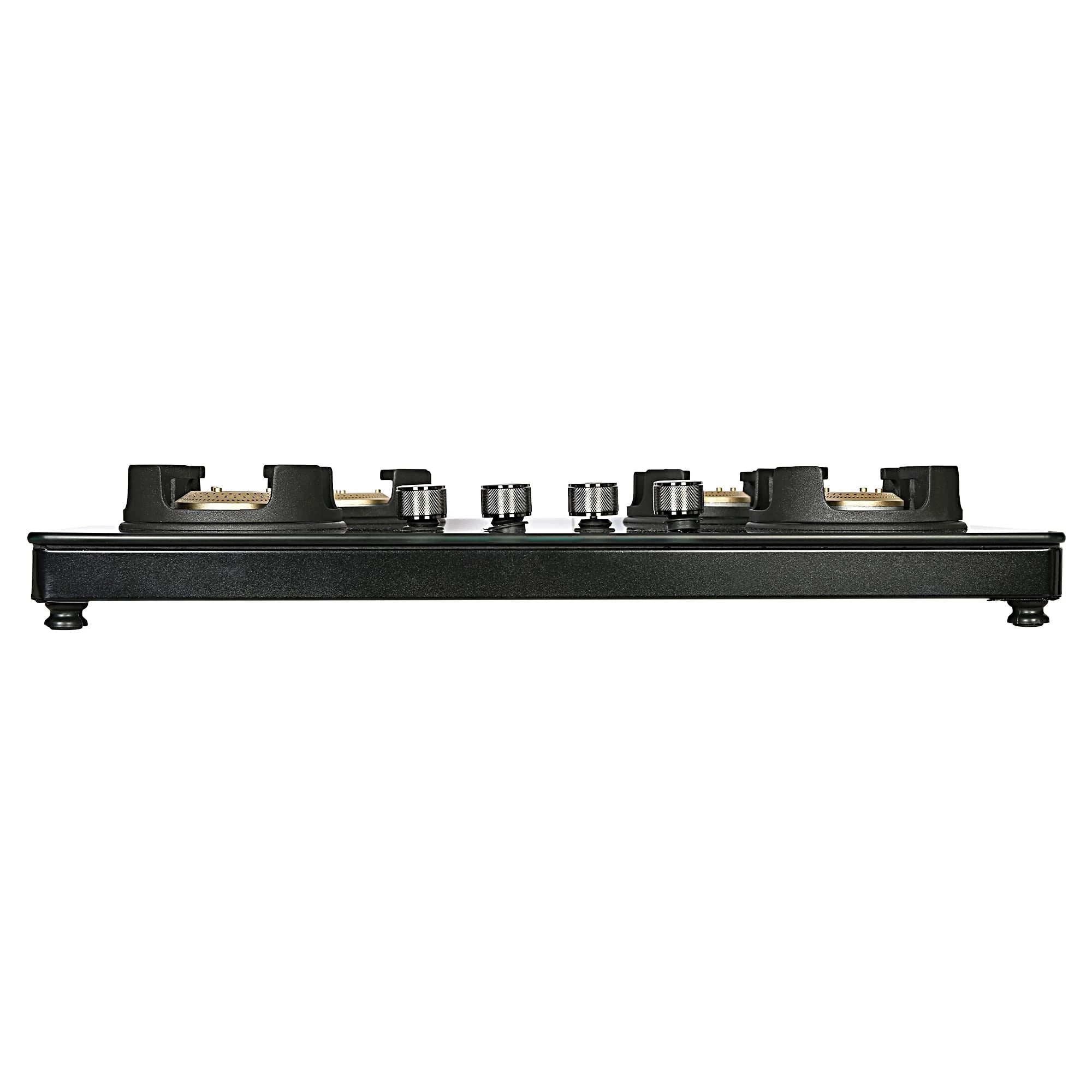 Faber 75 cm,4 Burner Gas stove (NiOS DLX 754 BB BK) Maual Ignition, Black