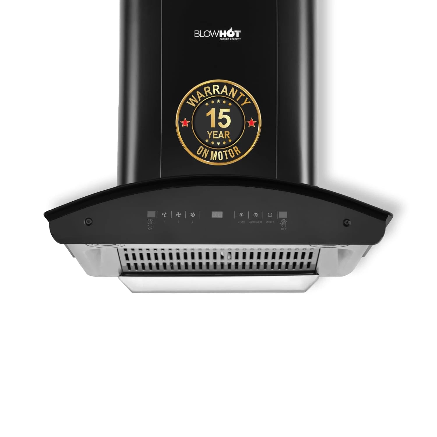BLOWHOT Evana S BAC MS Chimney: 60cm With Free Installation Kit | 1,300 m³/h Suction Power | Filterless Technology | Heat Auto Clean | Motion Sensor | 15-Year Motor Warranty