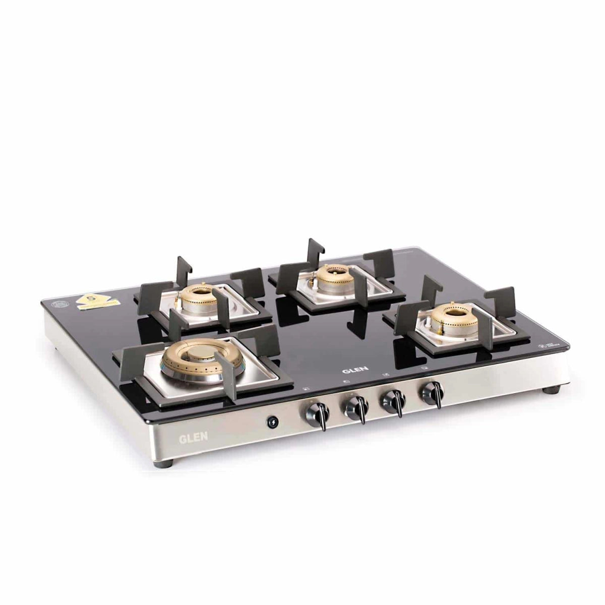 Glen 4 Burner Glass Gas Stove 1048 SQ GT AI FB FFD (Flame Failure Device)