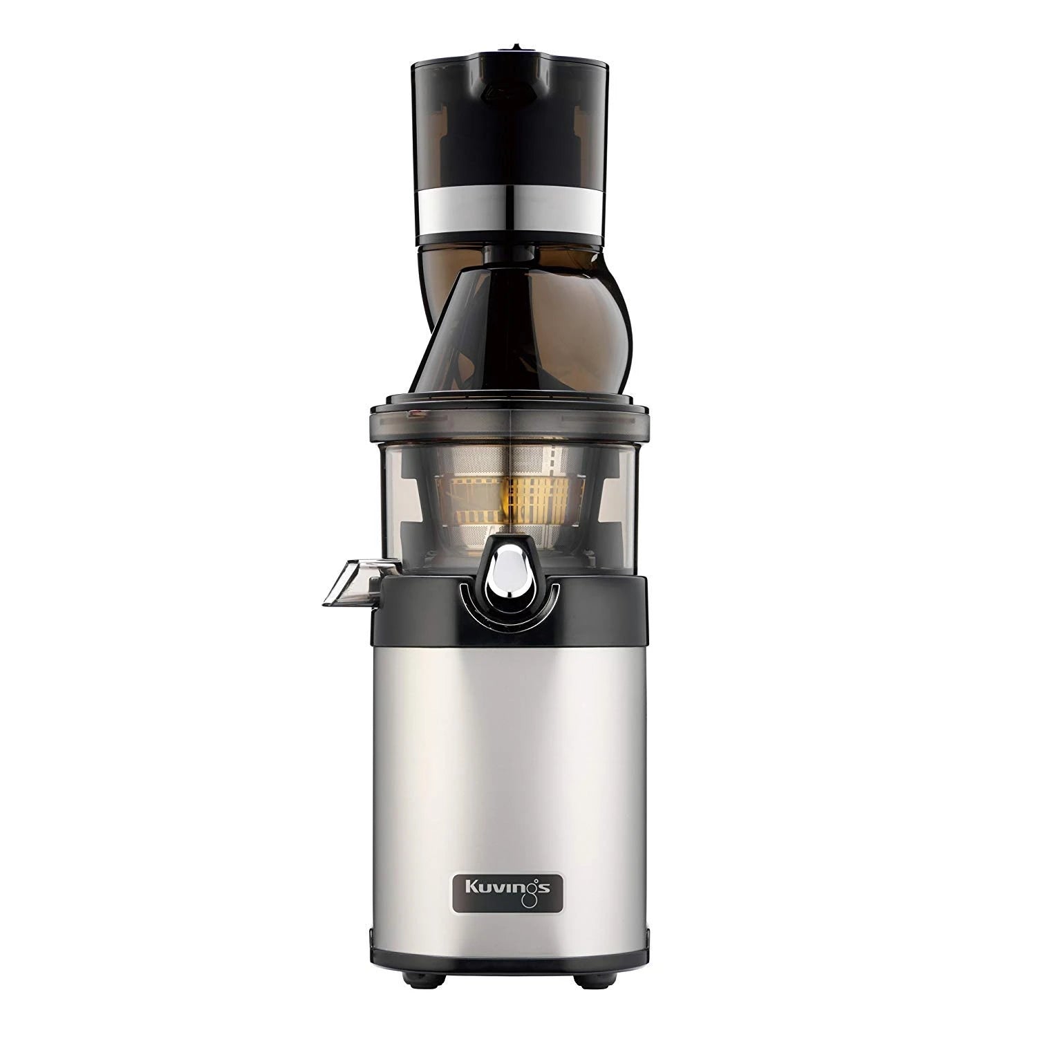 Kuvings CS600 Commercial Cold Press Whole Slow Juicer, All-in-1 Fruit & Vegetable Juicer, World's Only Juicer with Patented Rubber & Silicon-Free Technology, Support & Service Across India (240 Watts)