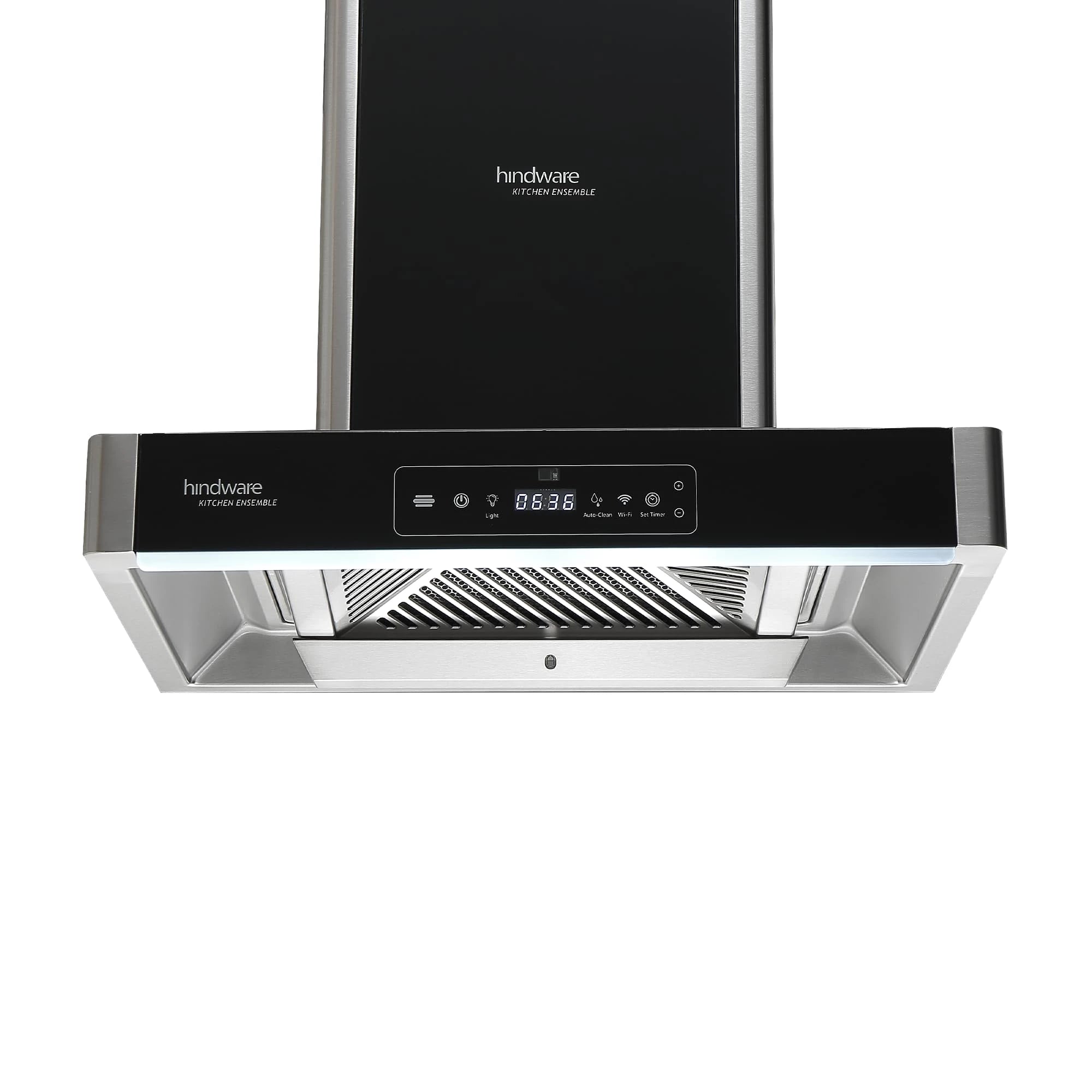 Hindware Smart Appliances Optimus iPro 60 BLDC Kitchen Chimney with Thermal Autoclean Maxx Suction 1900 m3/hr | Efficient Energy | IoT-Enabled | Motion Sensor technology