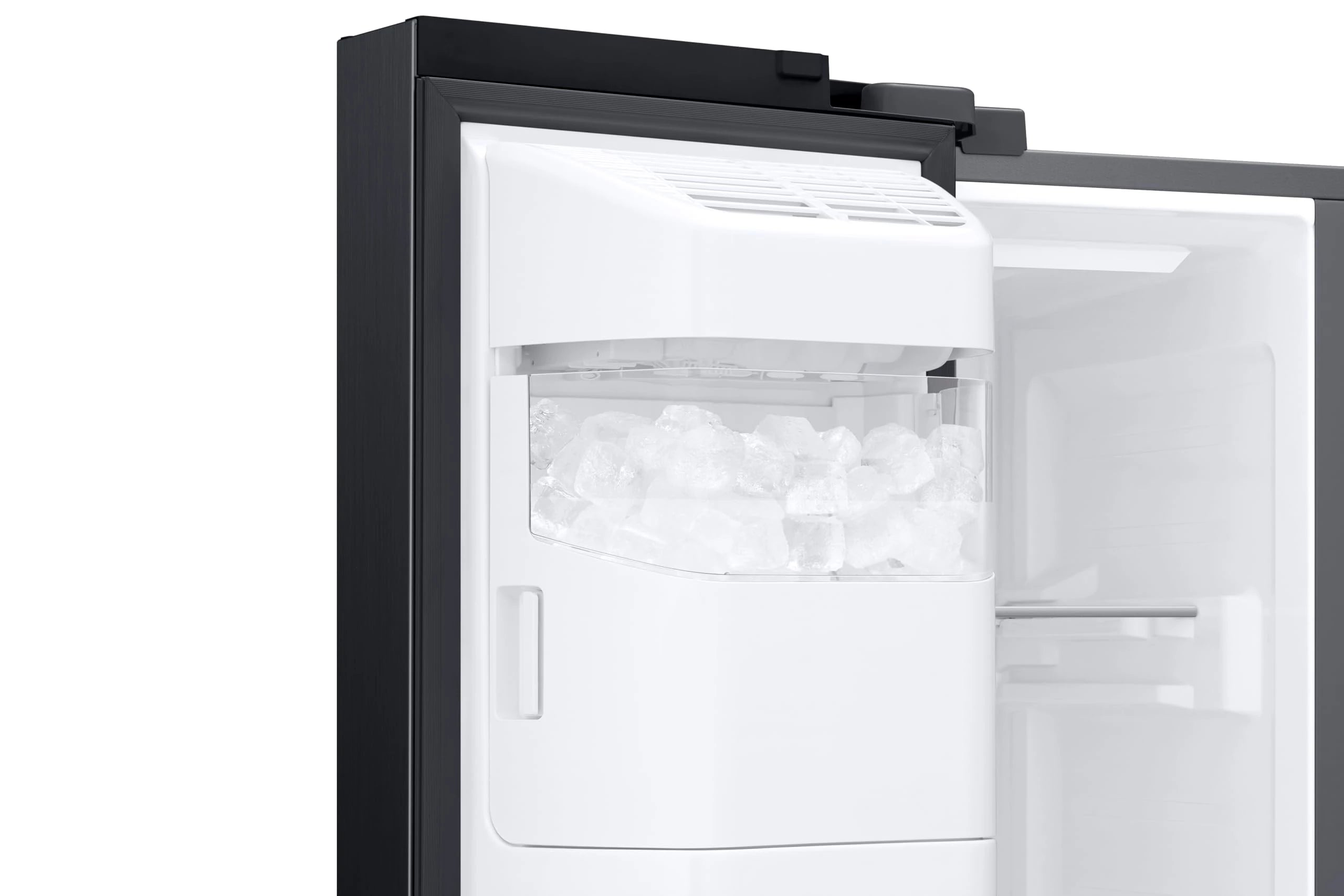Samsung 615 L, Convertible, Digital Inverter, Frost Free, French Door Refrigerator (RS7HCG8543B1HL, Black, Black DOI)