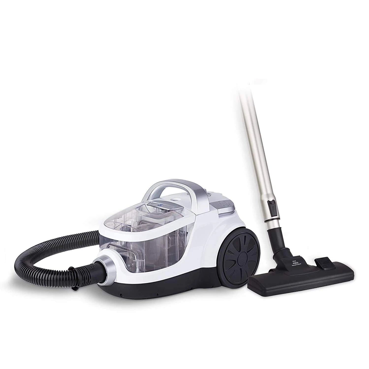 KENT Force Cyclonic Vacuum Cleaner 2000W (White/Silver)