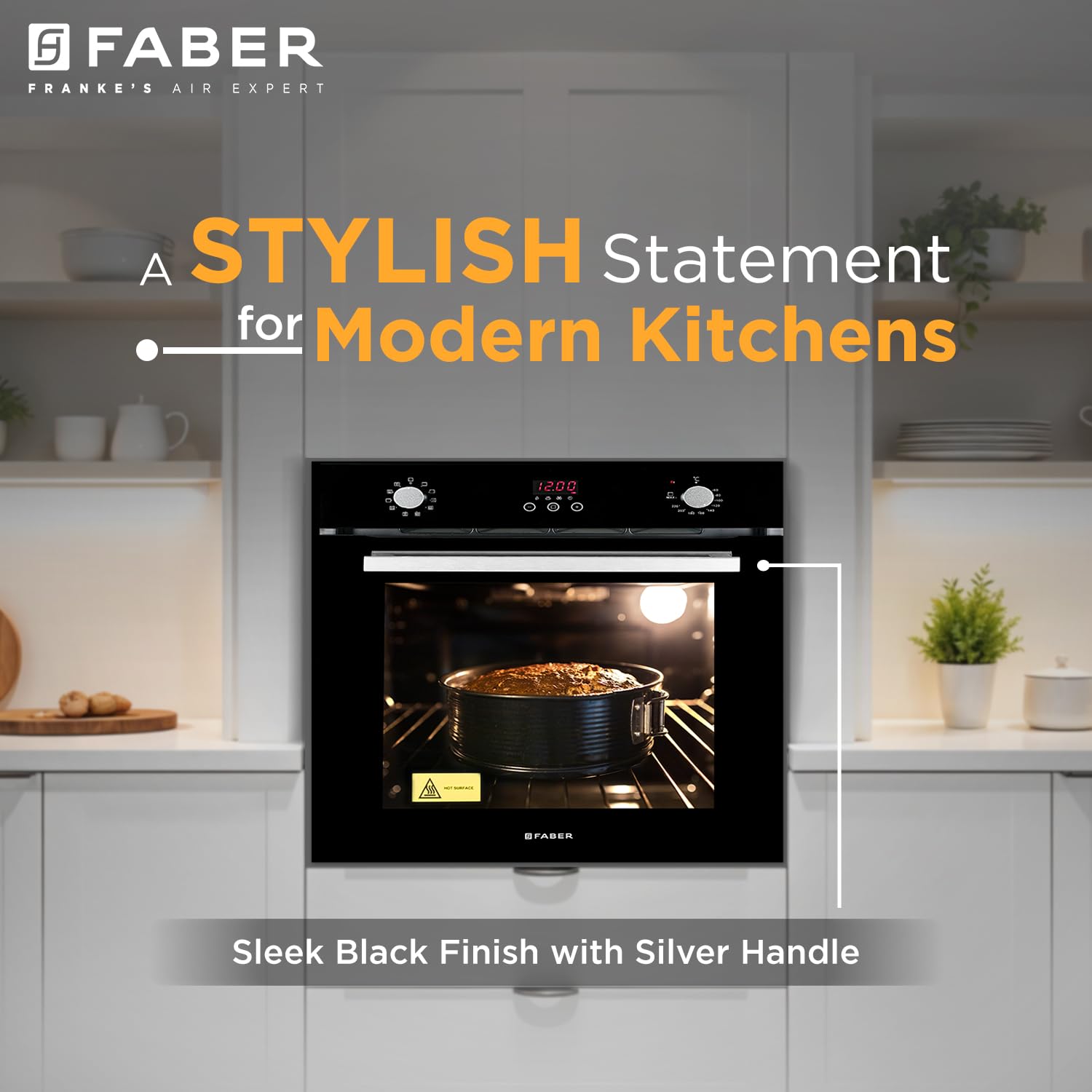 Faber 80 L Convection Microwave Oven (FBIO 80L 10F GLM, Black)